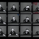 “Heroes” contact sheet, 1977.